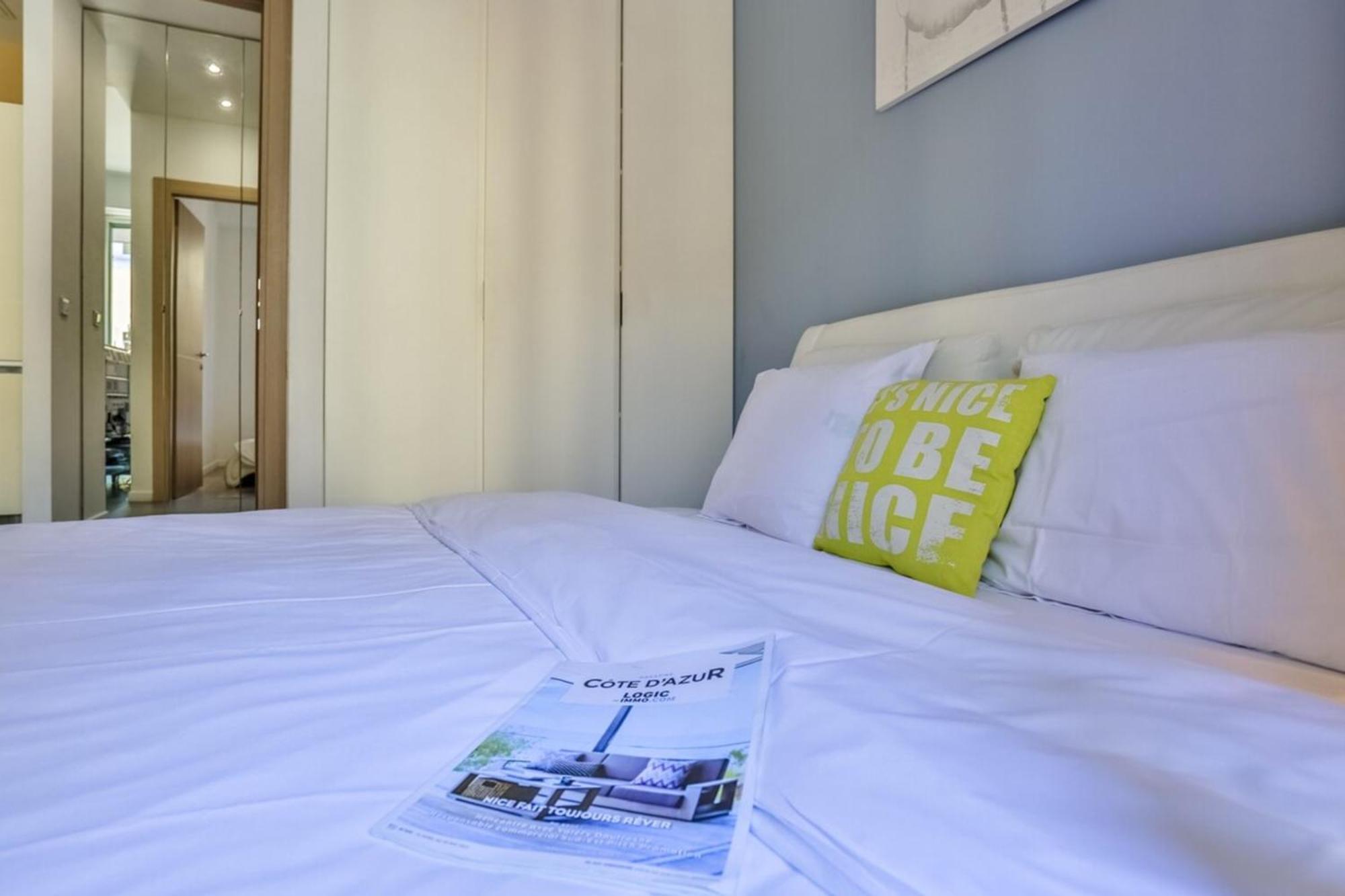 France 82 D - 2 Rooms - Terrace - 1 Min To The Sea Nice Luaran gambar