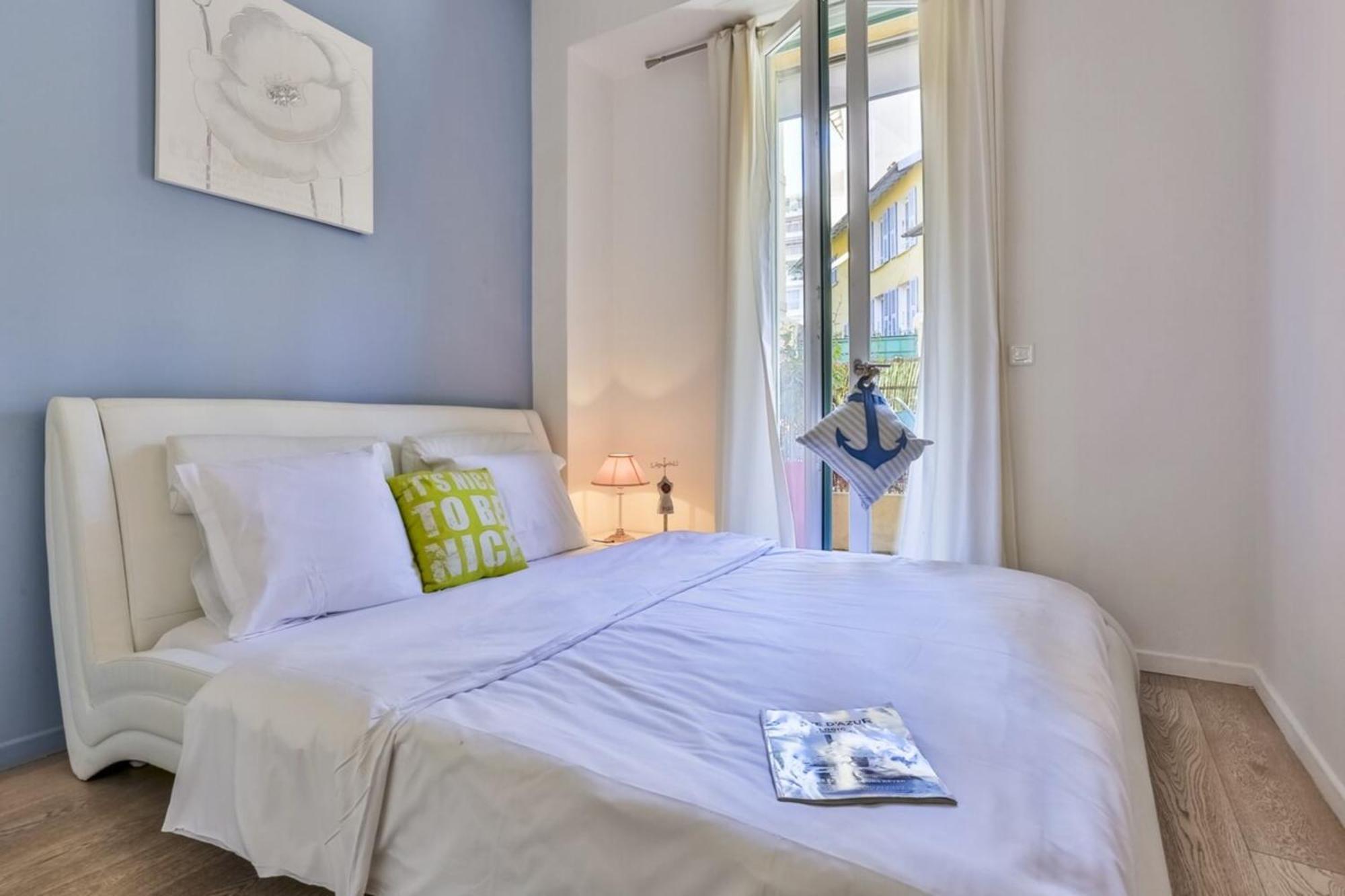 France 82 D - 2 Rooms - Terrace - 1 Min To The Sea Nice Luaran gambar