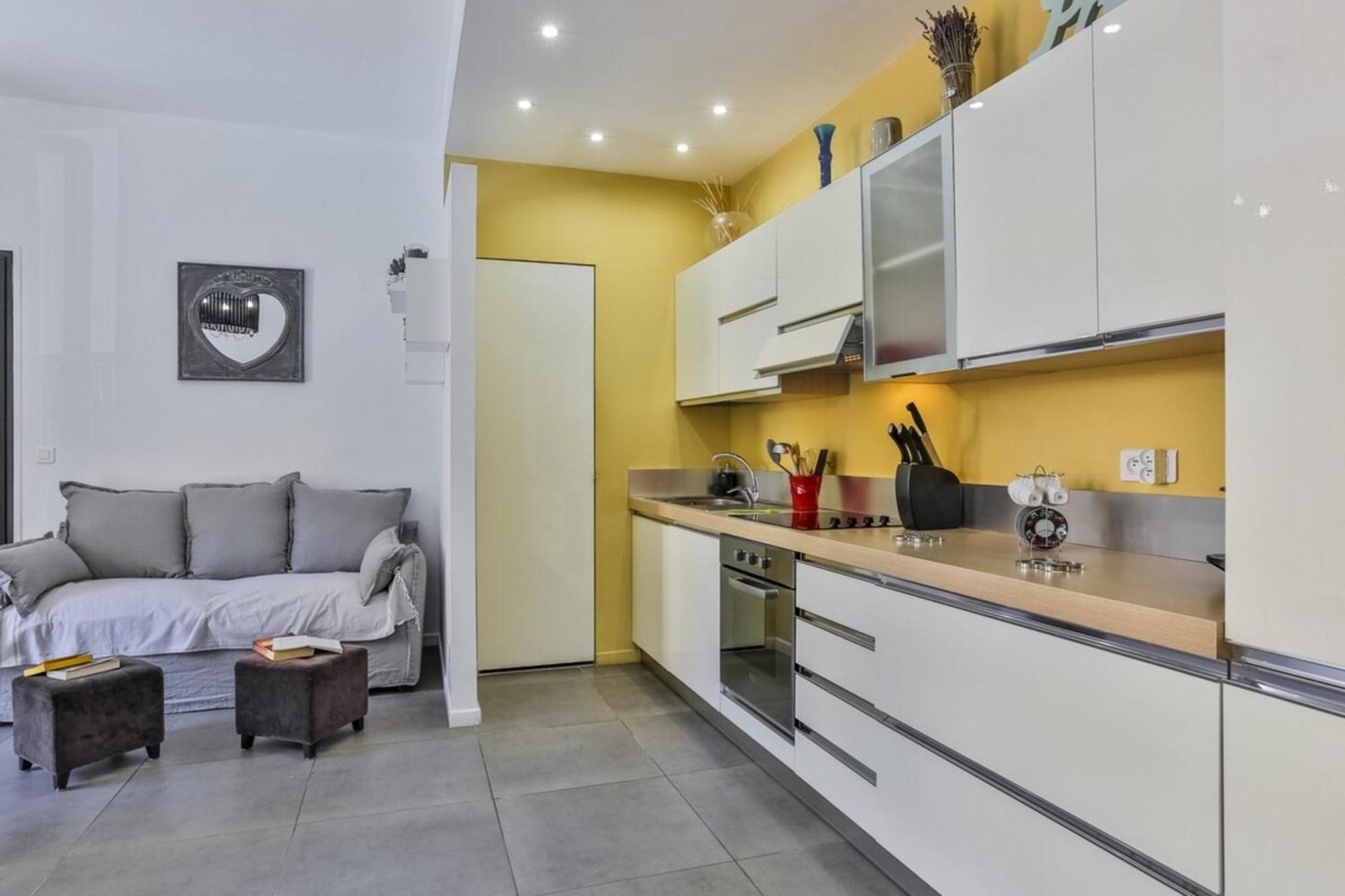 France 82 D - 2 Rooms - Terrace - 1 Min To The Sea Nice Luaran gambar