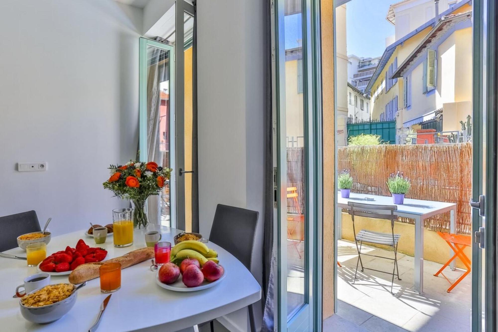 France 82 D - 2 Rooms - Terrace - 1 Min To The Sea Nice Luaran gambar